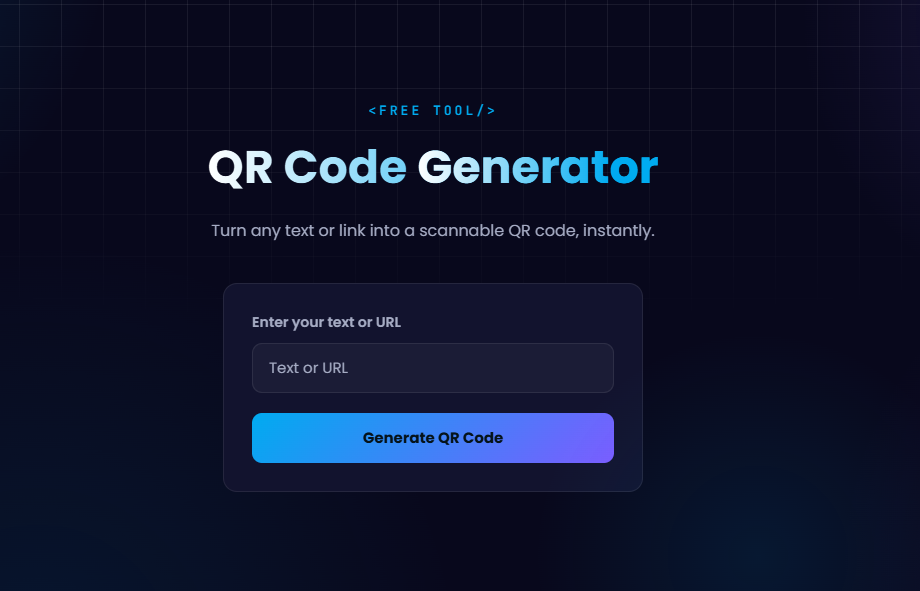QR Code Generator